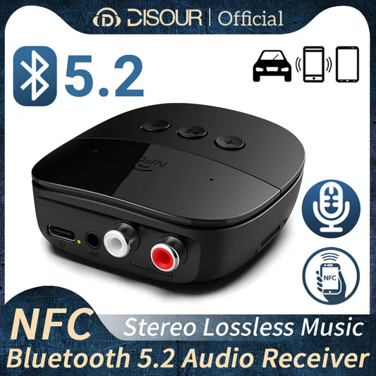 ✔️Receptor Audio Bluetooth 5.2 USB-C NFC